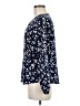 Shein Blue Long Sleeve Blouse Size M - photo 5