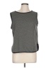 Max Studio Gray Sleeveless Top Size L - photo 1