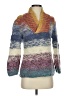 Sleeping On Snow Color Block Blue Pullover Sweater Size XS - photo 1