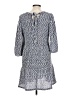 Blu Pepper Tweed Gray Casual Dress Size L - photo 2