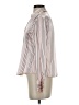 Kasper Stripes Pink Long Sleeve Blouse Size 2 (petite) - photo 5