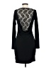 Jennifer Lopez Solid Black Cocktail Dress Size S - photo 2