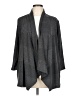 Joan Rivers Gray Cardigan Size L - photo 1