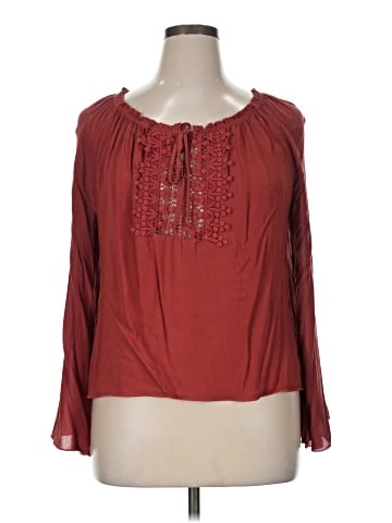 Living Doll Long Sleeve Blouse (view 1)