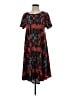 Lularoe Print Red Casual Dress Size S - photo 1