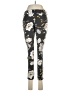 Old Navy Print Black Leggings Size 6 - photo 1