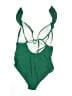 Assorted Brands Solid Green One Piece Swimsuit Size XL - photo 2