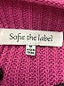 Sofie The label 100% Acrylic Pink Sweater Vest Size M - photo 7