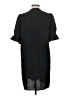 Unbranded Solid Black Casual Dress Size M - photo 2