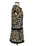 BCBGMAXAZRIA Graphic Black Casual Dress Size S - photo 4
