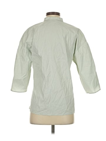 Lafayette 148 New York 3/4 Sleeve Button-Down Shirt (view 2)