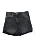 Stradivarius Black Denim Shorts Size 6 - photo 1