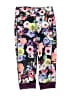 Active by Old Navy Floral Black Casual Pants Size 10 - 12 - photo 1