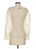 Zara Ivory 3/4 Sleeve Blouse Size S - photo 2