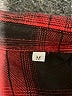 Unbranded 100% Polyester Plaid Red Long Sleeve Blouse Size M - photo 7