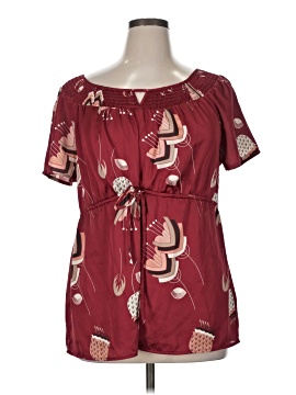 Worthington Short Sleeve Blouse