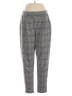 Vero Moda Plaid Gray Casual Pants Size L - photo 1