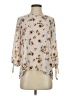 Papermoon 100% Polyester Ivory 3/4 Sleeve Blouse Size S - photo 1