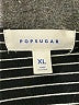 POPSUGAR Black 3/4 Sleeve Top Size XL - photo 7