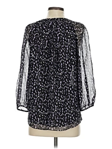 Diane von Furstenberg 3/4 Sleeve Silk Top (view 2)
