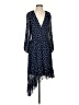 Joie Polka Dots Blue Cocktail Dress Size S - photo 1