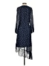 Joie Polka Dots Blue Cocktail Dress Size S - photo 2