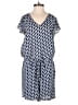 Rose + Olive 100% Polyester Polka Dots Blue Romper Size XS - photo 1