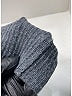 Acne Studios 100% Wool Gray Wool Cardigan Size M - photo 12