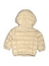 Uniqlo 100% Nylon Solid Ivory Snow Jacket Size 12-18 mo - photo 2