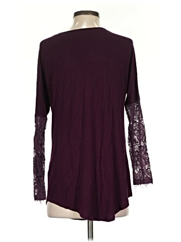 Bordeaux 3/4 Sleeve T-Shirt (view 2)