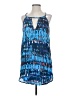 BB Dakota 100% Polyester Tie-dye Blue Casual Dress Size XS - photo 1