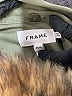 FRAME 100% Cotton Green Coat Size M - photo 6