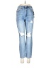 Just Fab Hearts Blue Jeans Size 27 waist - photo 1