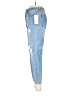Just Fab Hearts Blue Jeans Size 27 waist - photo 5