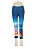She Beest Graphic Blue Yoga Pants Size M - photo 1