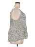 A Beautiful Soul 100% Polyester Polka Dots Ivory Sleeveless Blouse Size 2X - photo 4