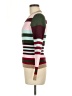 Parker Color Block Burgundy Pullover Sweater Size M - photo 5