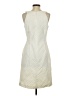 Evan Picone Chevron-herringbone Ivory Cocktail Dress Size 4 - photo 2