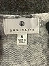 Socialite Animal Print Silver Pullover Sweater Size M - photo 7