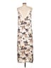 For Sienna 100% Polyester Floral Ivory Casual Dress Size L - photo 2