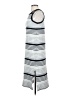 MNG Stripes Blue Casual Dress Size S - photo 5
