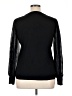 Adrianna Papell Black Pullover Sweater Size XL - photo 2