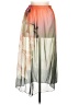 Unbranded 100% Polyester Graphic Orange Casual Skirt One size - photo 1