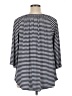 Chico's Black 3/4 Sleeve Blouse Size XL (3) - photo 2