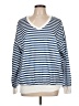 Unbranded Stripes Blue Pullover Sweater Size L - photo 1
