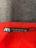 Zara 100% Polyester Red Sleeveless Top Size S - photo 4