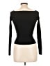 Bershka Black Long Sleeve Top Size L - photo 2