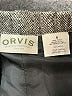 Orvis 100% Wool Chevron-herringbone Gray Wool Skirt Size 6 - photo 4