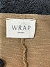 Wrap Tan 3/4 Sleeve Blouse Size 6 - photo 7