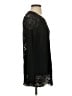 Gold Hawk Black Long Sleeve Blouse Size S - photo 4